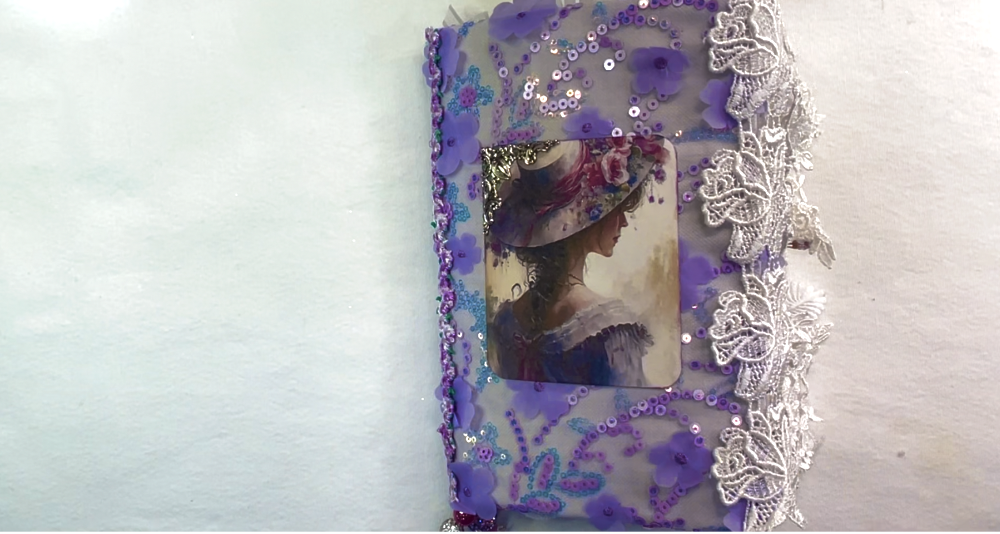 Blissful Blossom Interactive Art Journal