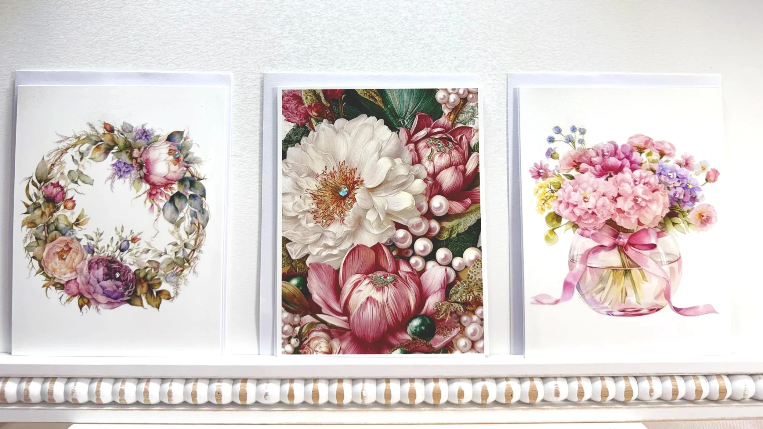 Blossom Spring Card Set 6 –  (Set of 3)