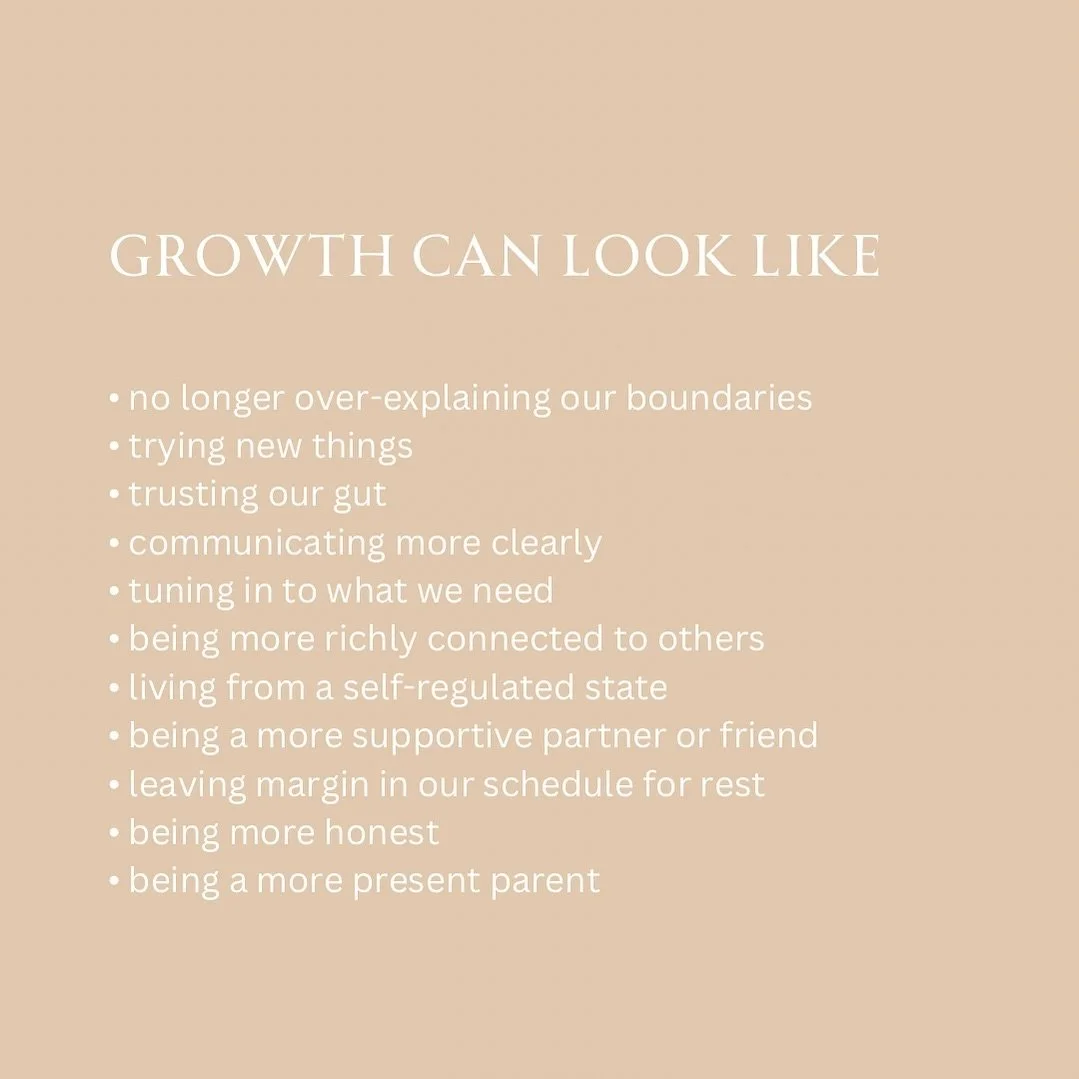 Growth is not one size fits all. 🌿

If you were to pause and reflect, what are you longing to see in yourself to be more grounded, balanced, and whole? Where would you love to see yourself in 6 months or a year down the line?

The exciting thing is 