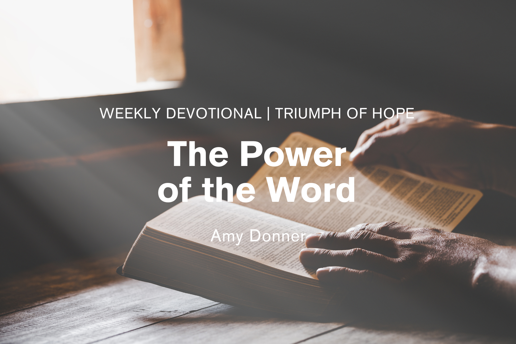 The Power of the Word