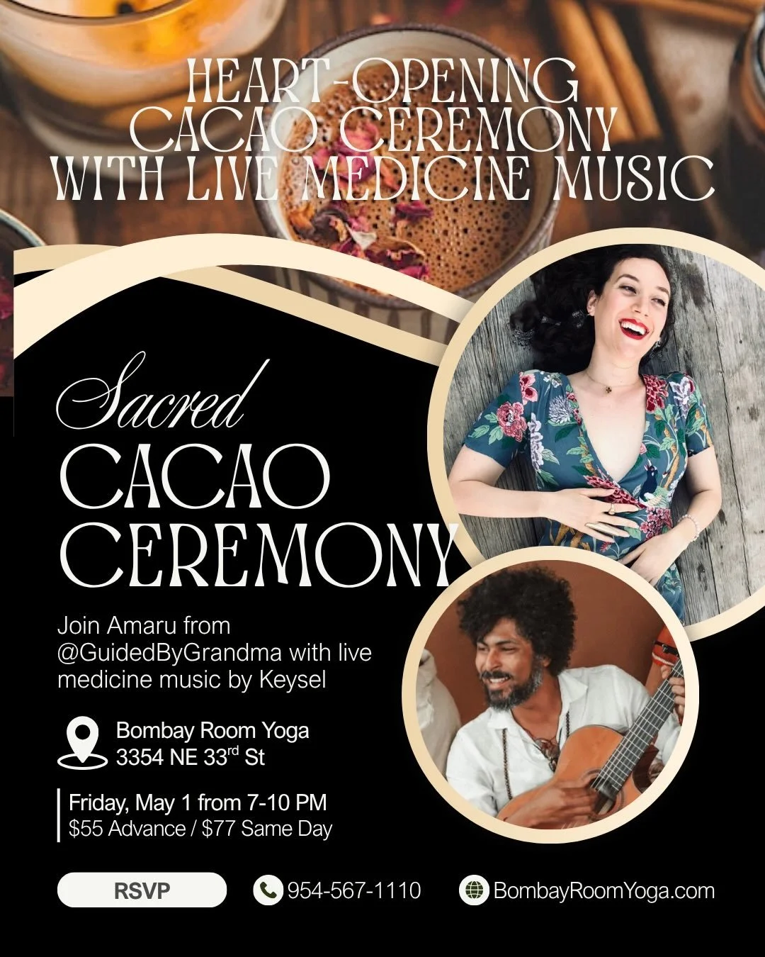 ✨ THIS IS NOT YOUR TYPICAL CACAO CEREMONY&hellip; ✨

We&rsquo;re opening the portal to May in a way we&rsquo;ve never done before 🤎🌿

This Friday, May 1st, step into a heart-opening ceremonial experience guided by @guidedbygrandma &hellip;
✨ + live
