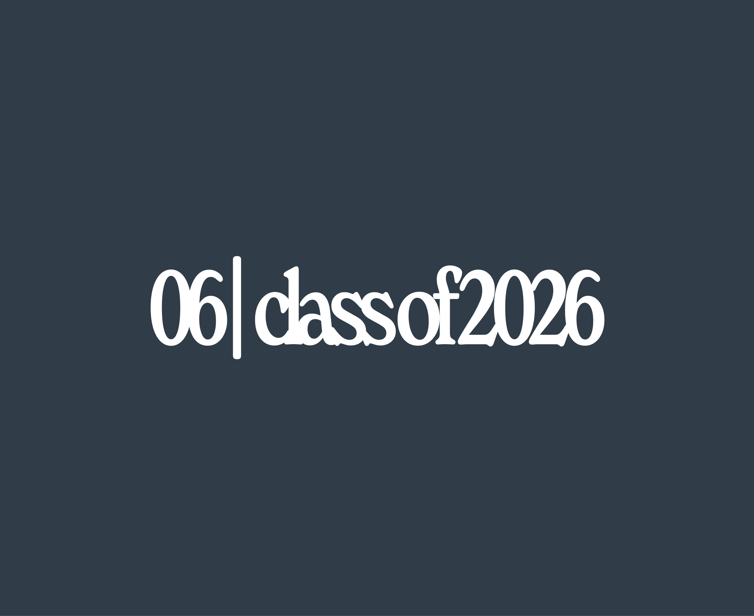 To the Class of 2026