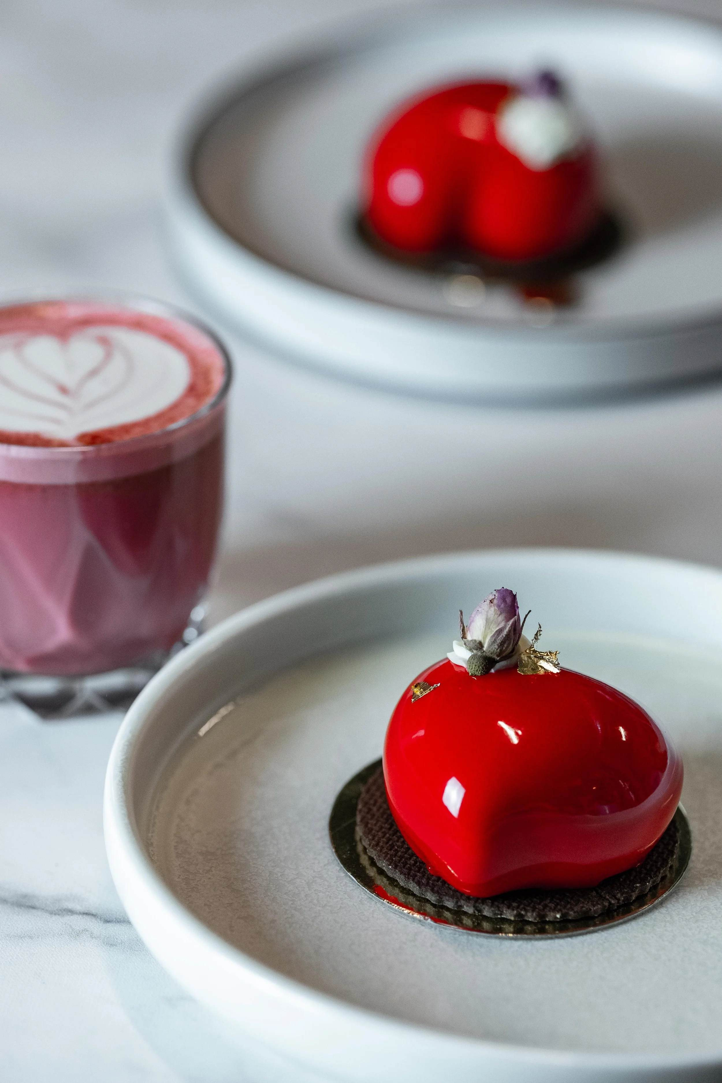 Saint Valentine's Entremet - Cherry Crush