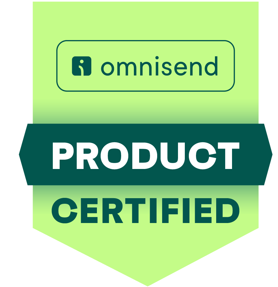 Omnisend Partner Product certification