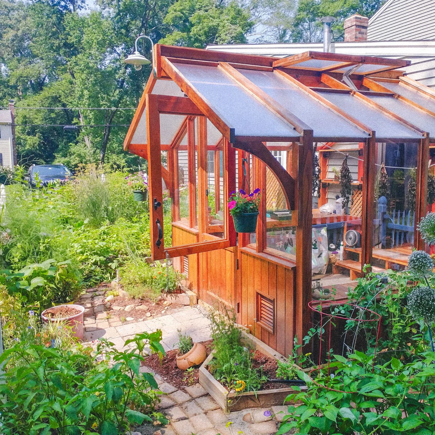 Dutch Windows for Greenhouses | Cedar-Built Greenhouses — Cedar-Built ...