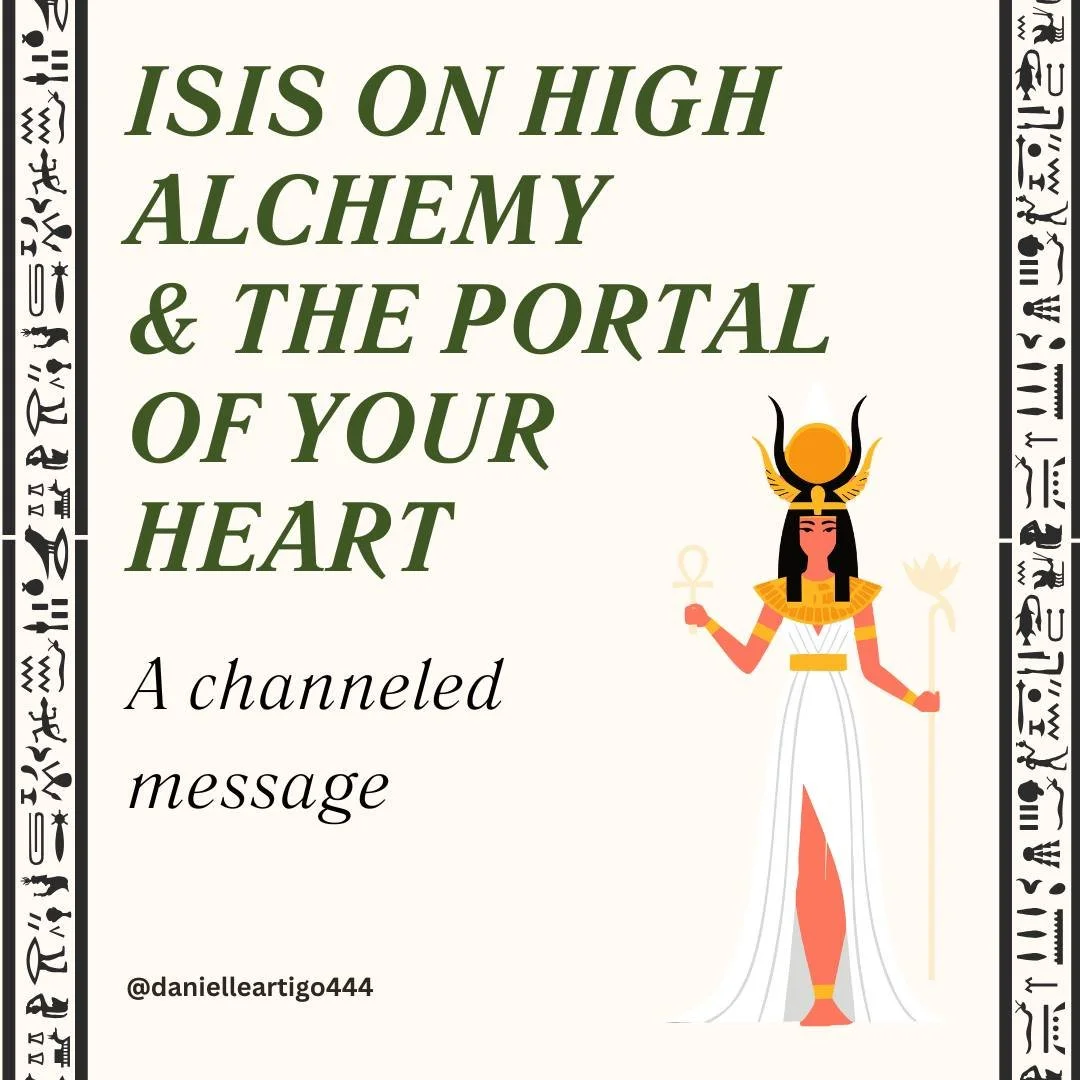 Isis speaks of the heart as more than an emotional center.
She shows it as an infinite crystal:

* Holding the codes of your past, present, and future
* Acting as a portal to other dimensions
* Storing the &ldquo;original blueprint&rdquo; beneath all