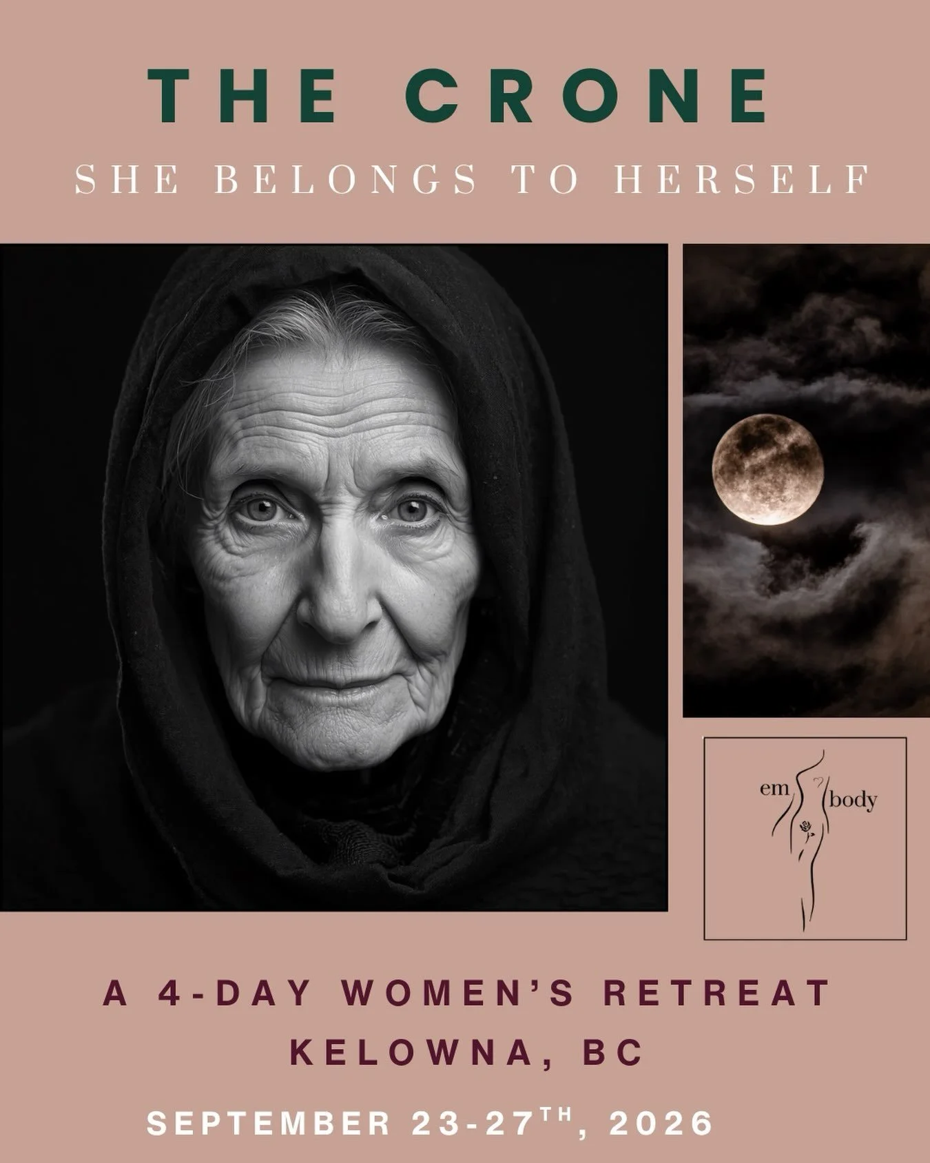 🌘 She Belongs to Herself

You were taught to fear her. The wrinkles, the slowing, the letting go.

She has lost enough to know what is real.

She has released enough to be free.

She is not interested in being palatable anymore.

She has been waitin