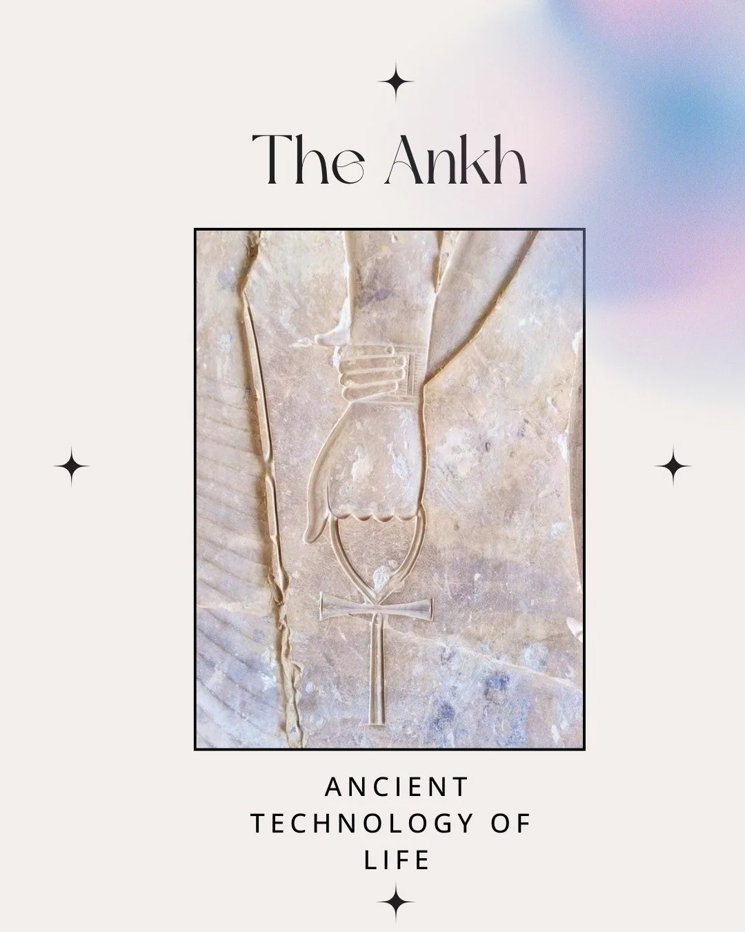 It looks like a cross with a loop. It is so much more.

For thousands of years, the ankh appeared everywhere across Egypt. In the hands of gods. Held to the lips of pharaohs. Poured over kings as water in purification rites, the very breath of life m