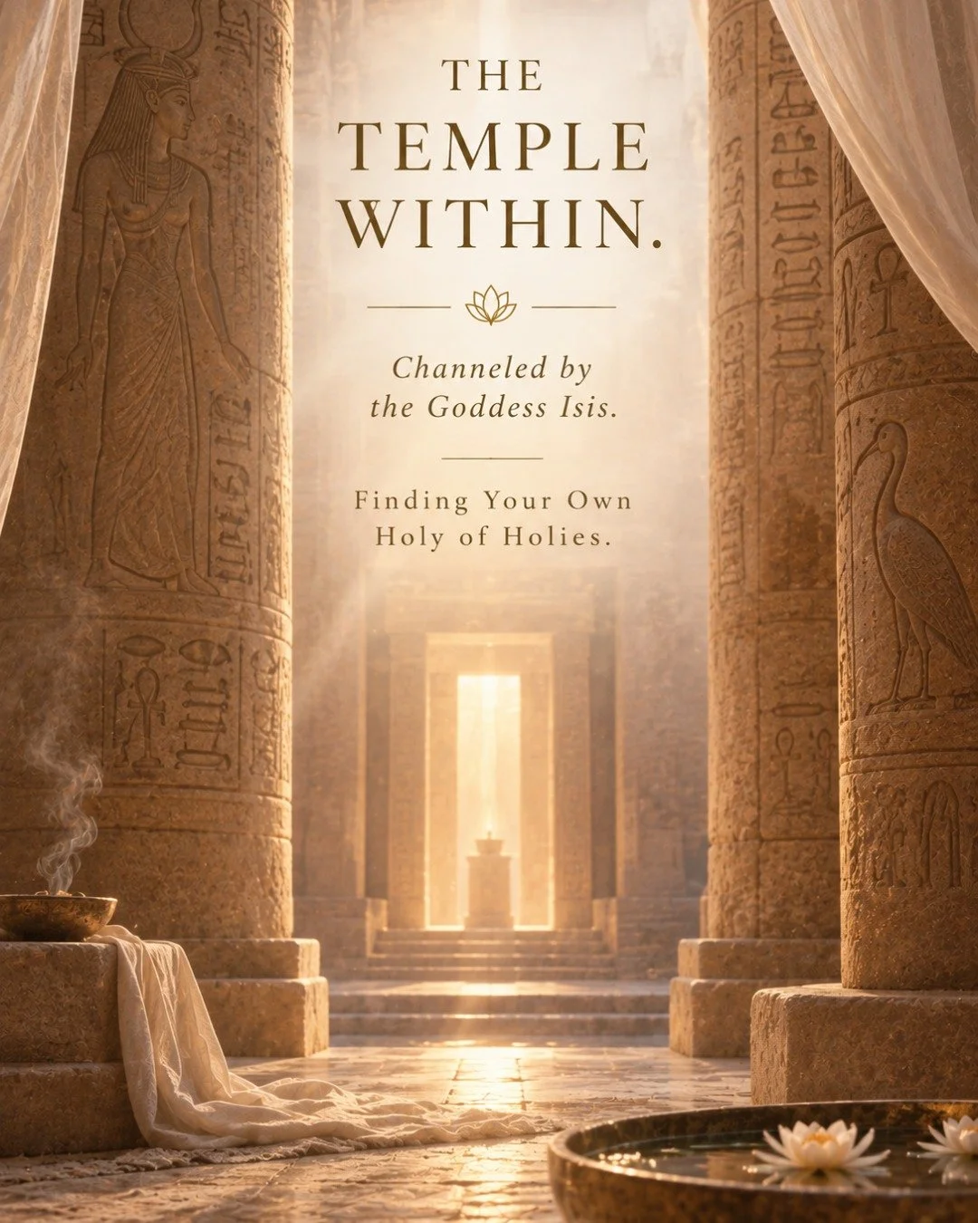 In the depths of your being lies a sacred chamber more magnificent than any earthly temple.

Your own Holy of Holies.

This is not simply a metaphor. It is a living reality within your light body, waiting to be discovered and activated.
The outer is 