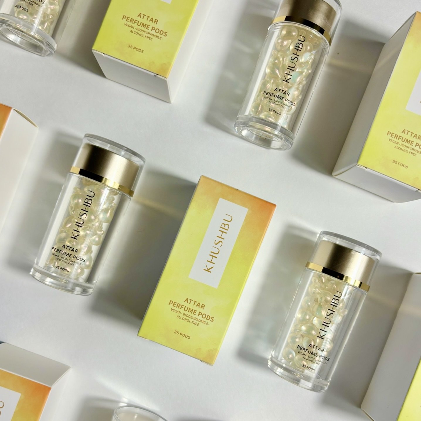 Khushbu: Golden Dust Attar Perfume Pods