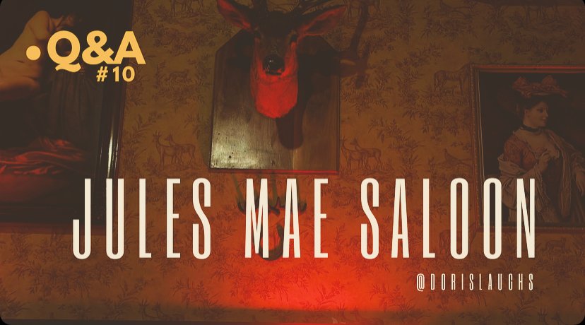 Q&A 10: Jules Maes Saloon