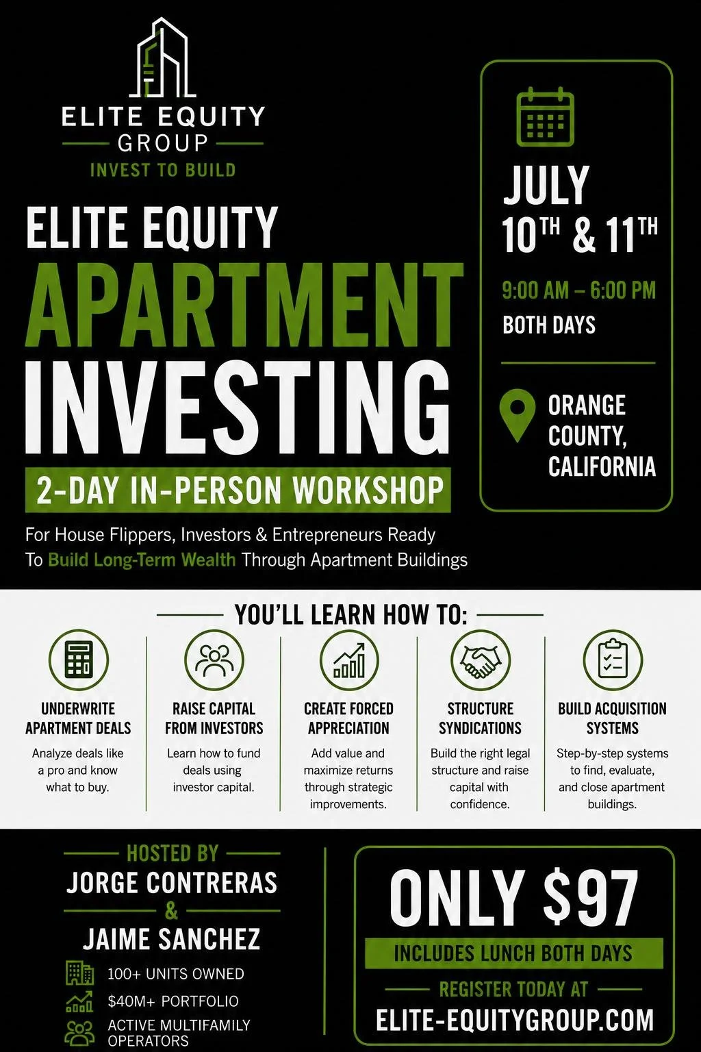 Apartment Investing Workshop