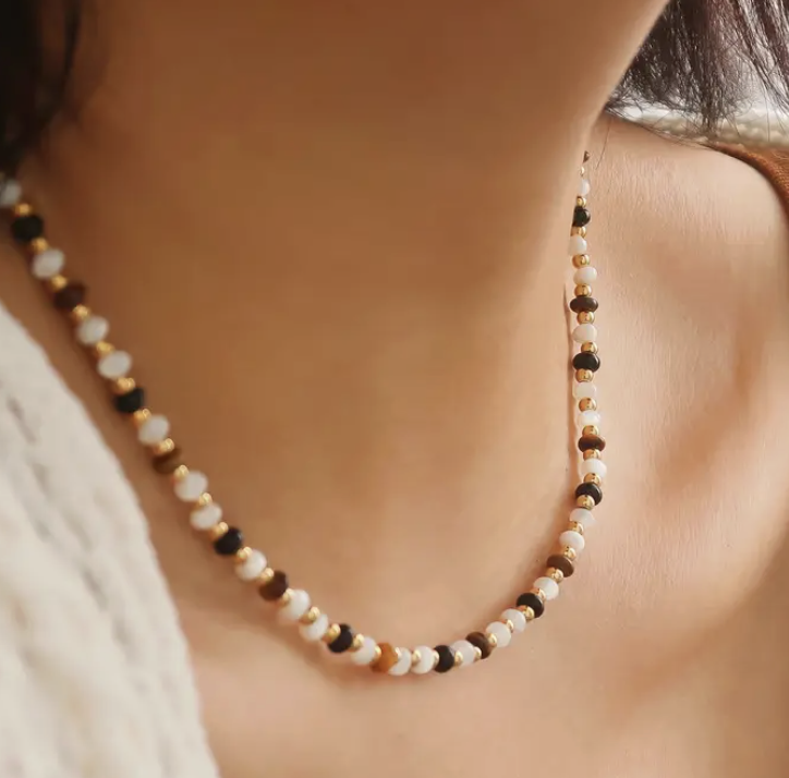 Boho Beaded Necklace