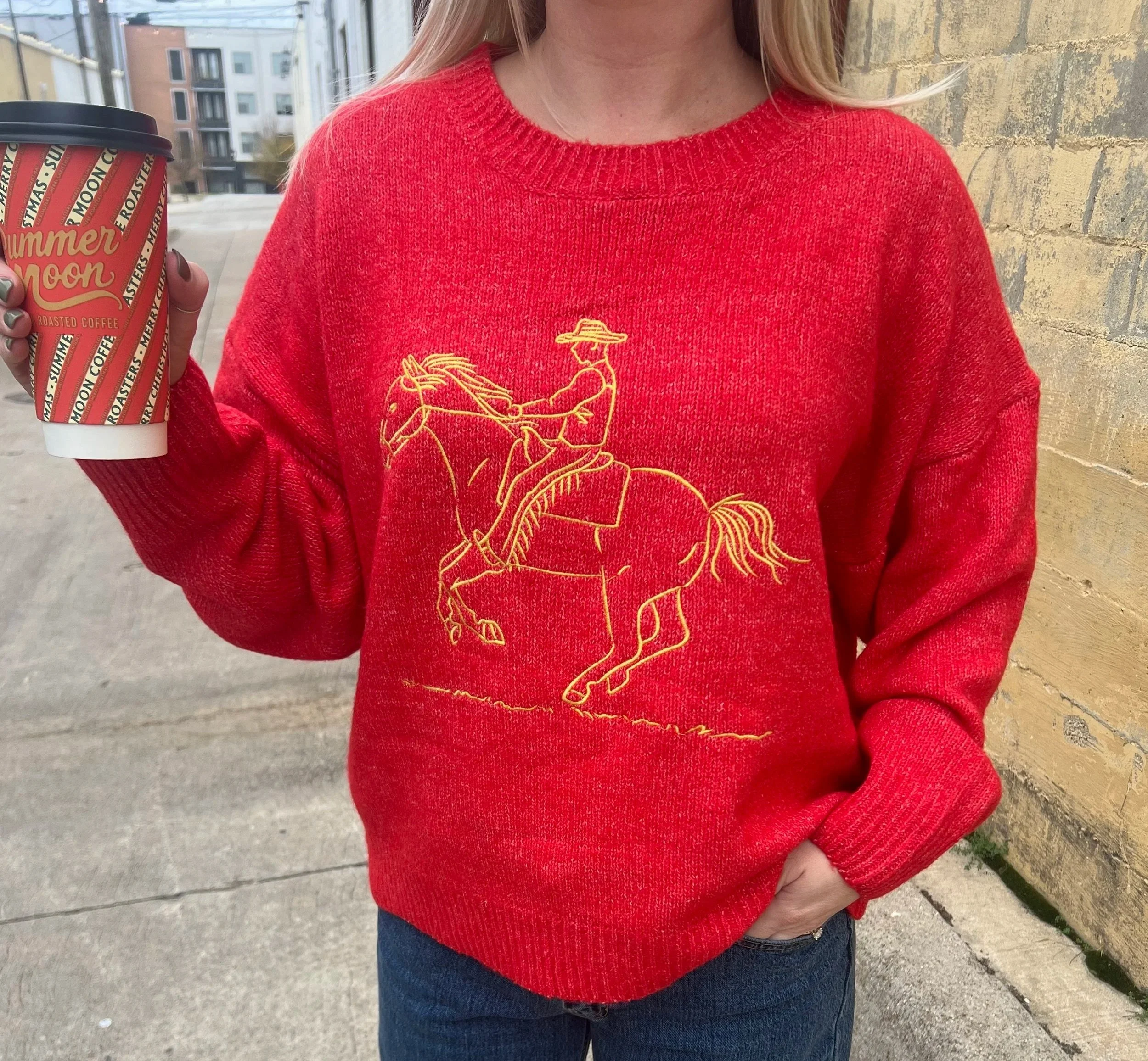 Red Rodeo Knit