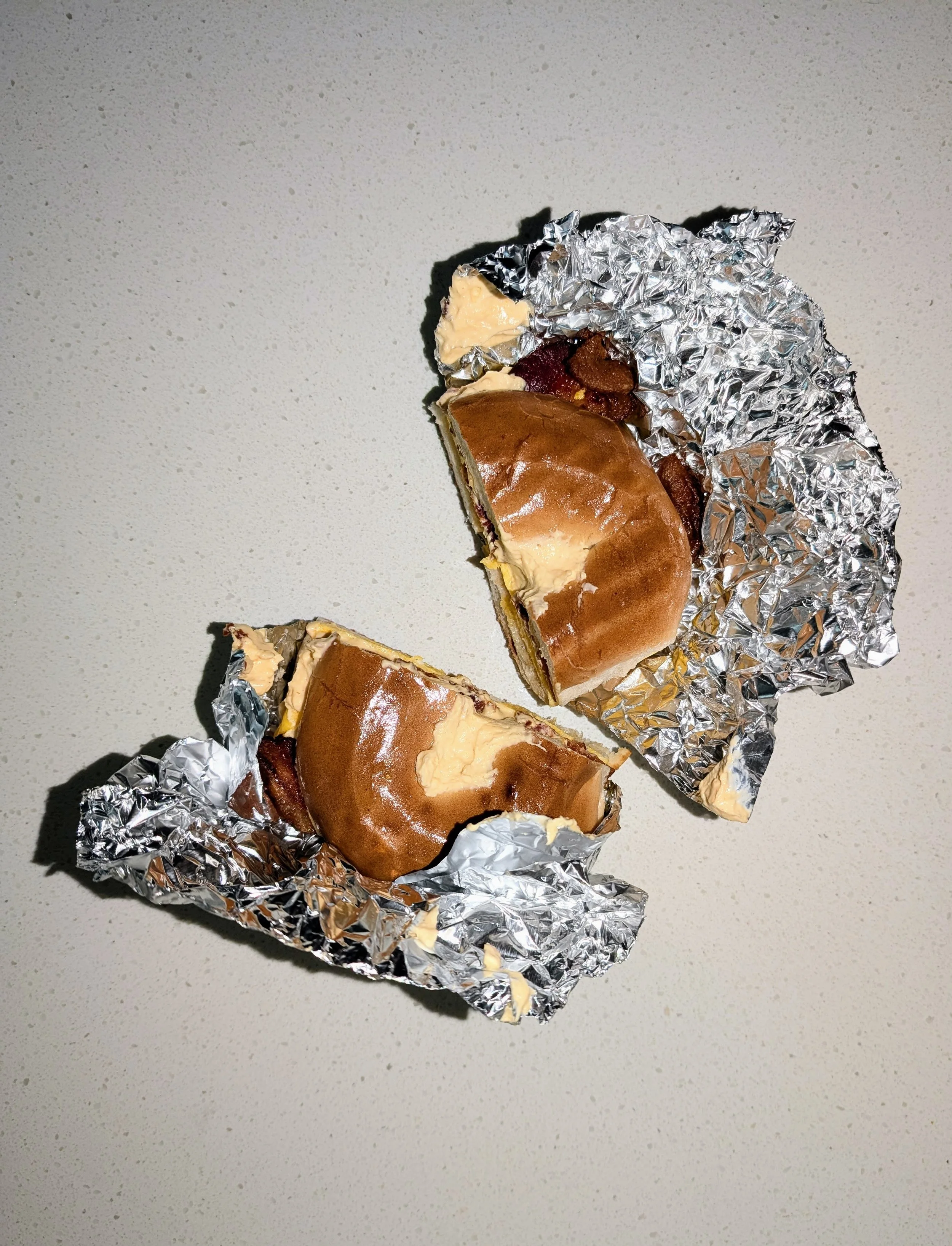 B.E.C. with Tabasco Cheese Sauce