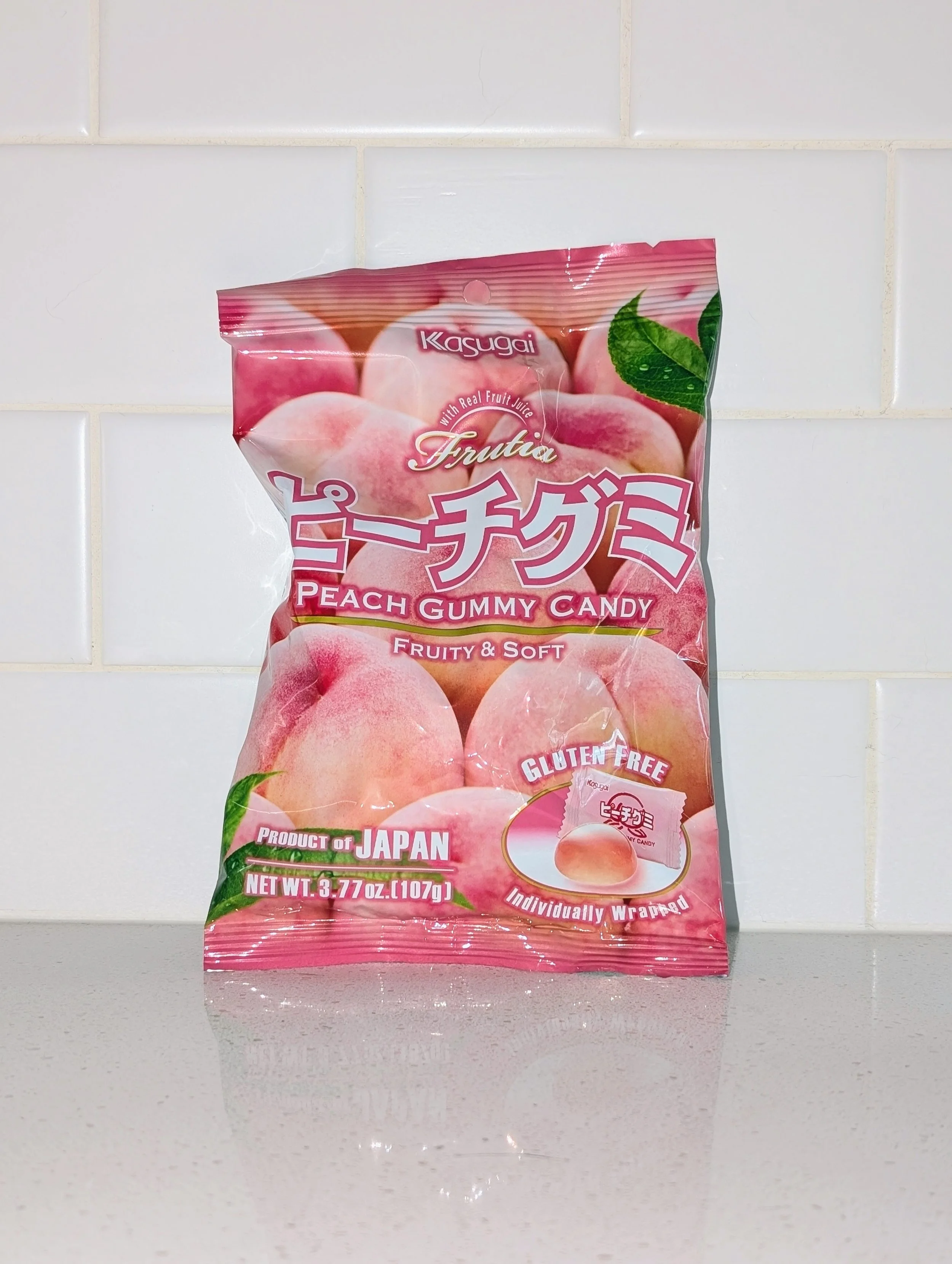 Kasugai Peach Gummy Candy