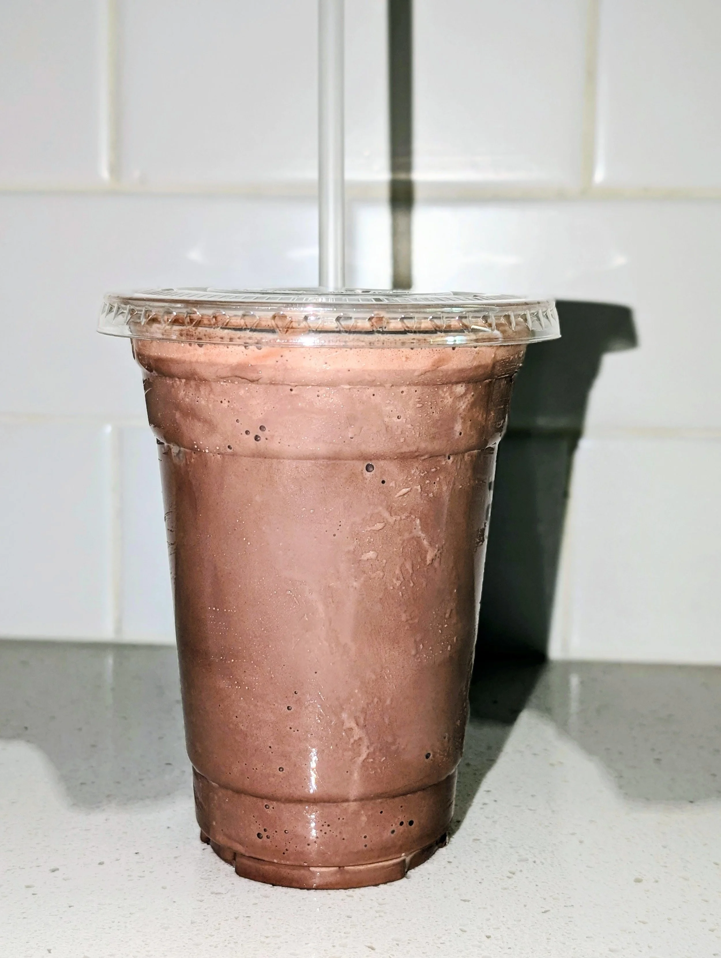 Chocolate Espresso Milkshake With Smoked Sea Salt