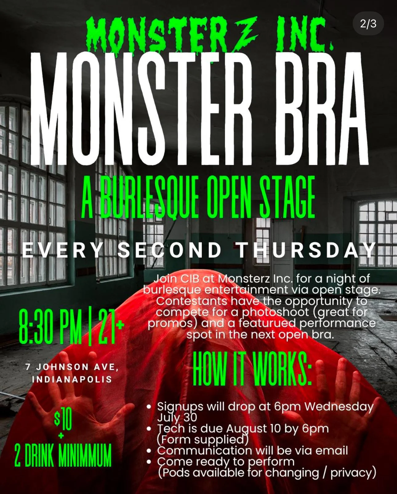 Burlesque OPEN STAGE