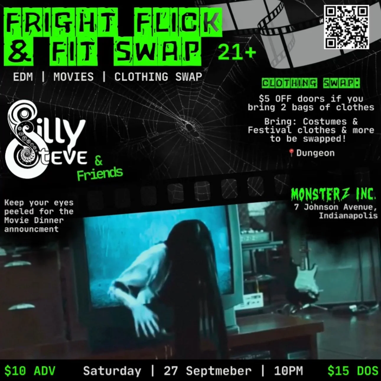 FRIGHT FLICK & FIT SWAP RAVE