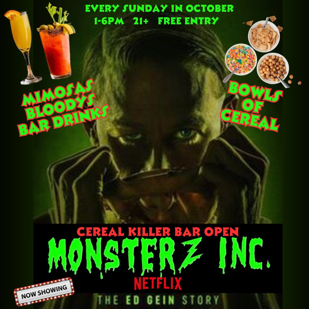 Cereal Killer Bar Sundays