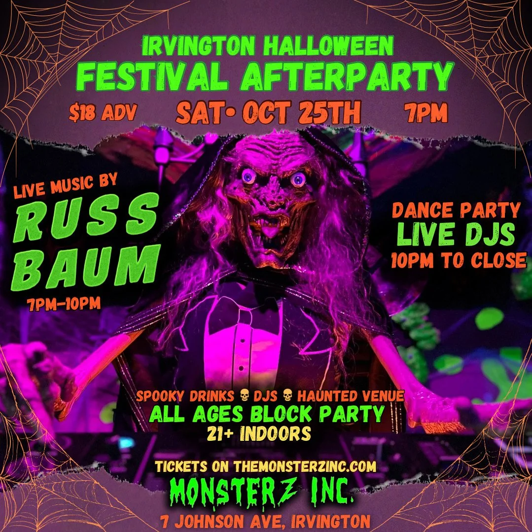 IRVINGTON HALLOWEEN FESTIVAL AFTERPARTY