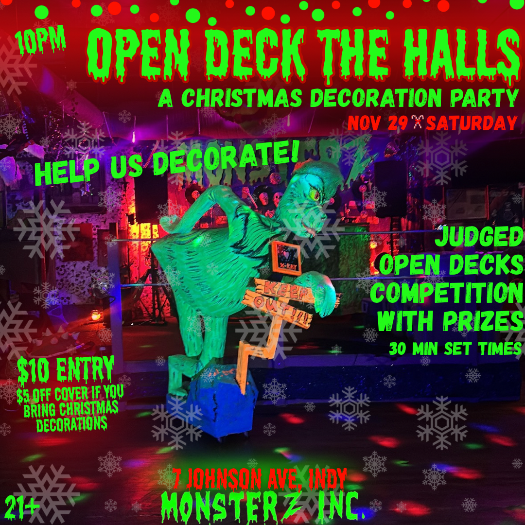 Open Deck The Halls