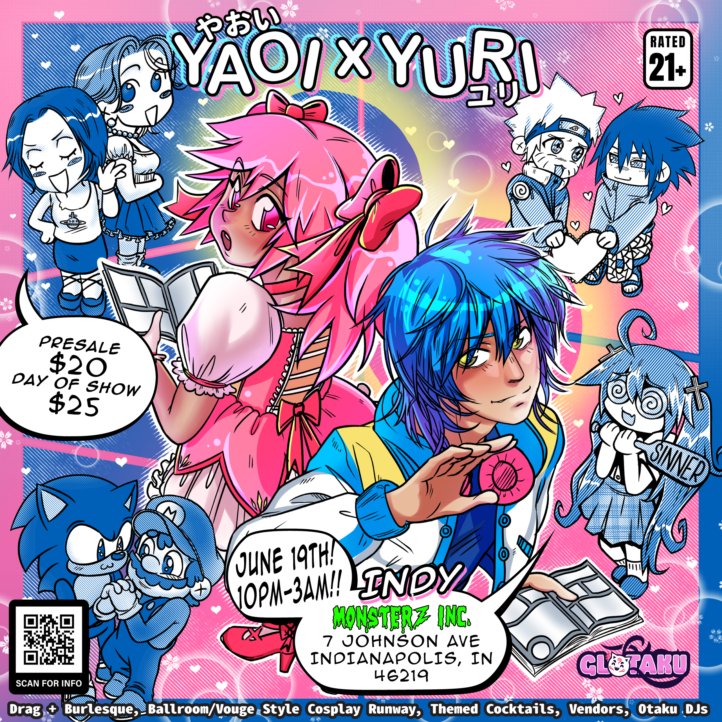 GLOTAKU PRESENTS: YAOI x YURI 