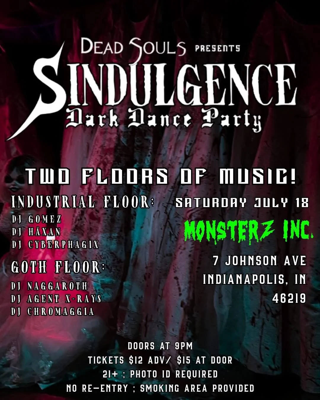 SINDULGENCE HALLOWEEN IN JULY
