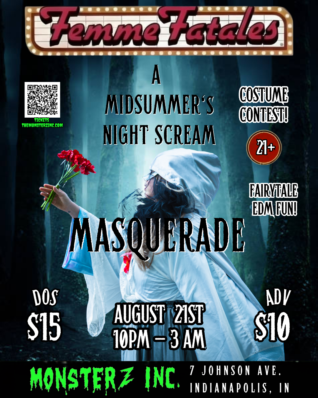 Femme Fatales Presents: Midsummer's Night Scream Masquerade