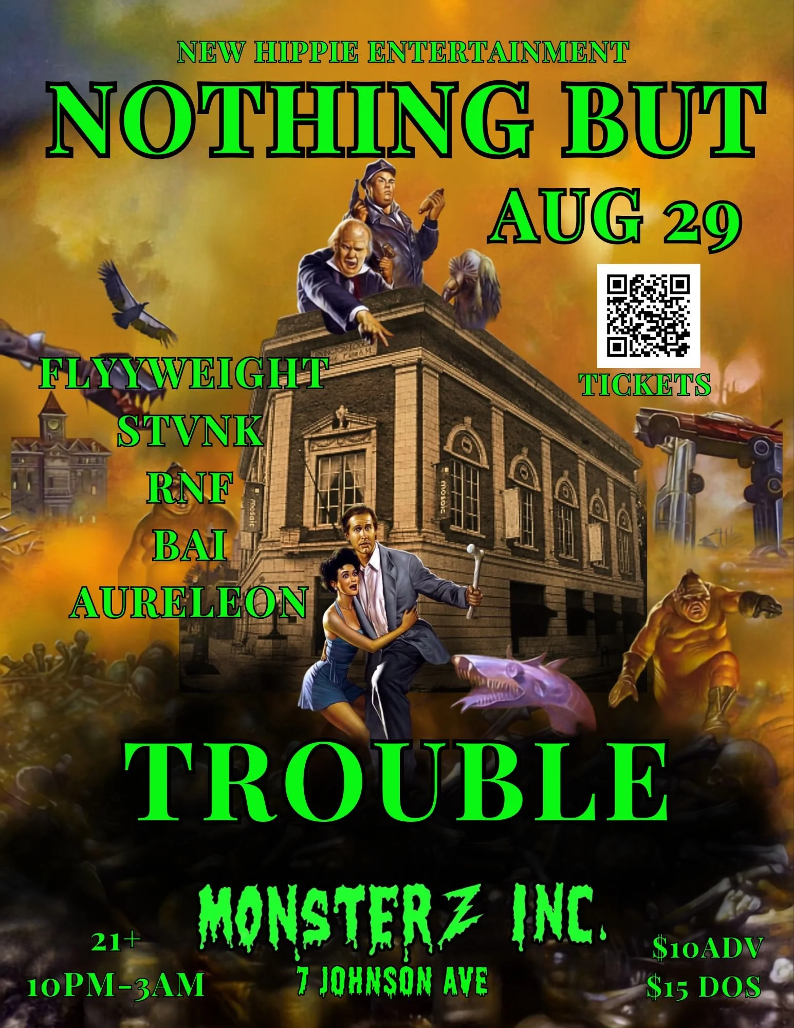 NEW HIPPIE PRESENTS: NOTHING BUT TROUBLE