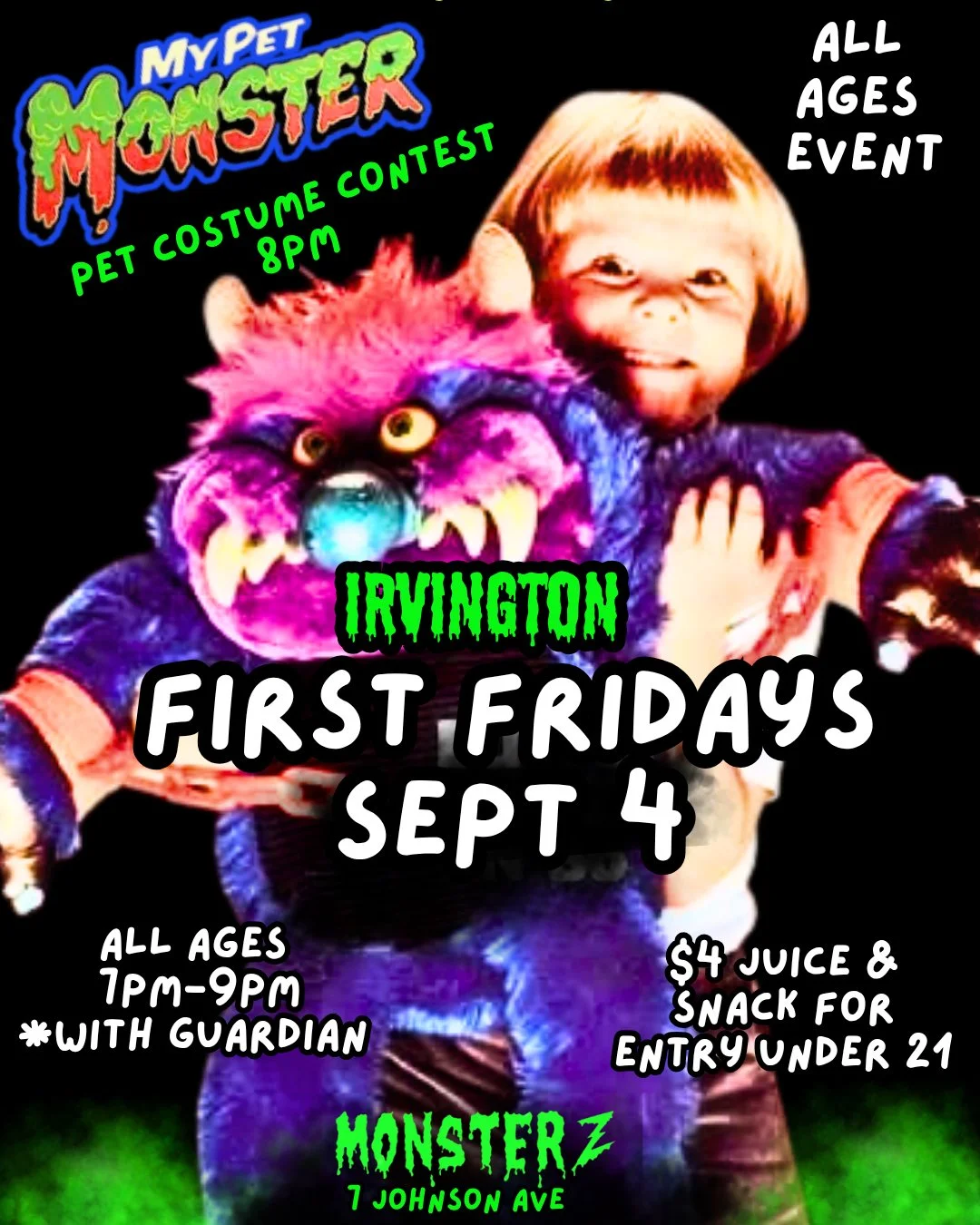 IRVINGTON: LIL MONSTERZ FIRST FRIDAYS 