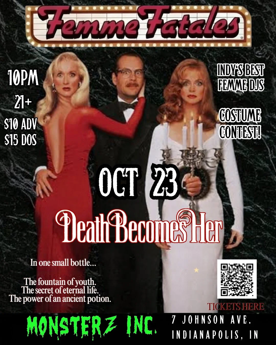 Femme Fatales Presents: DEATH BECOMES HER