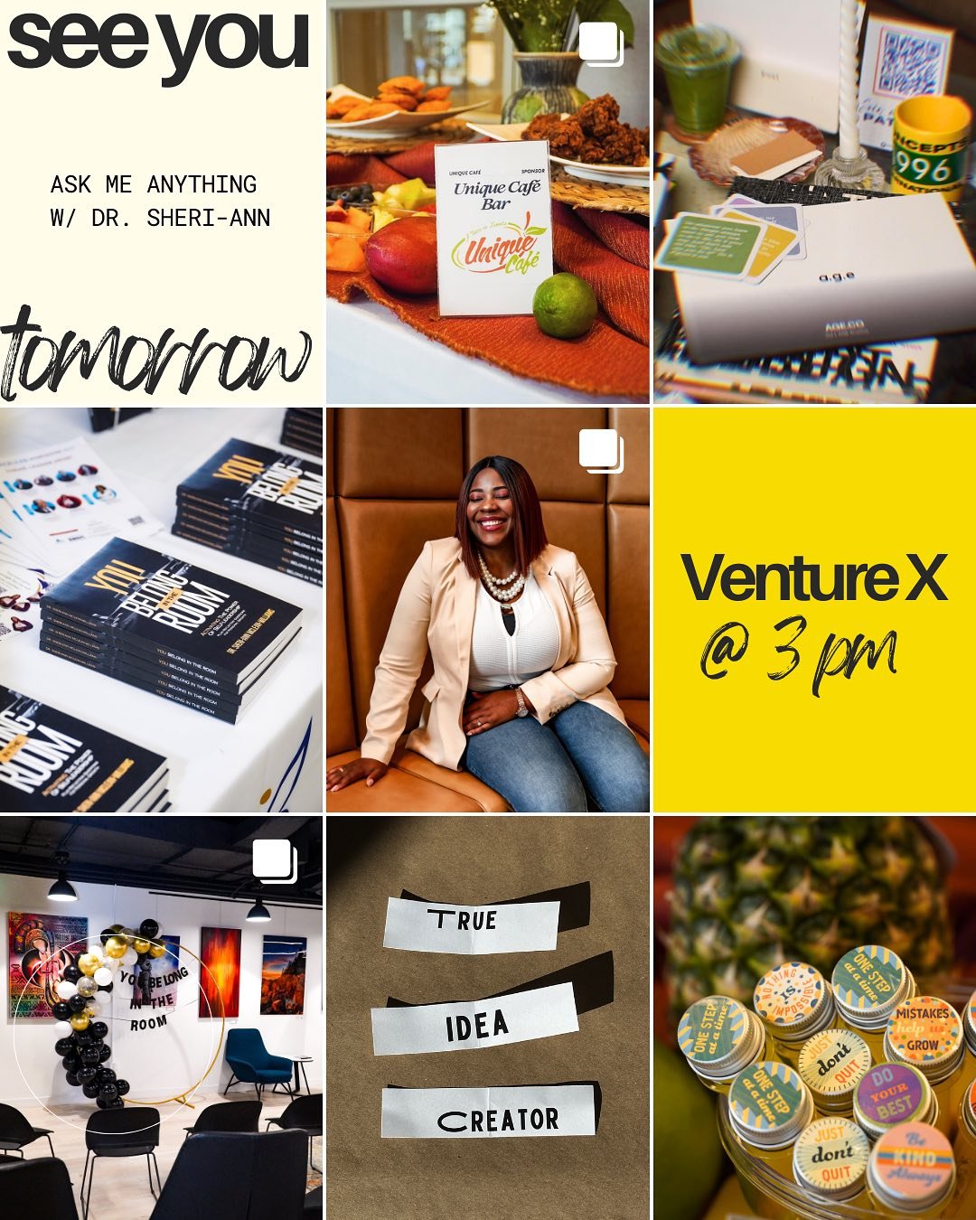 HAPPENING TOMORROW @ 3 PM&mdash; We can&rsquo;t wait to have you at our final session! 🛋️✨

🎤 Enjoy an exclusive AMA with Dr. Sheri-Ann McLean-Williams (@drsherzmclean), moderated by @lynnaurelie 

🎵Followed by a social hour with sounds curated by