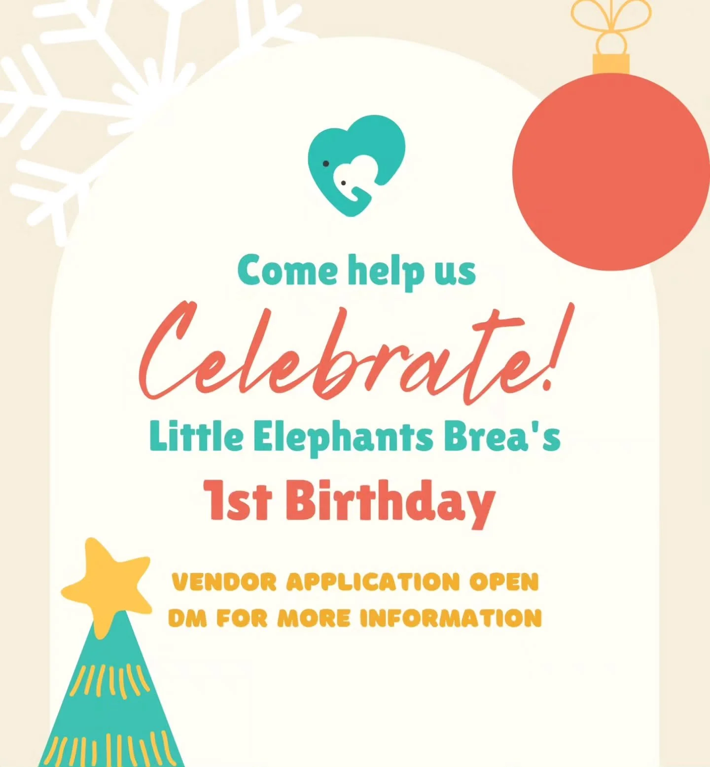 *BREA* is celebrating the holidays and our first birthday on Dec 23rd 10am-12pm (more info to come we promise!) But we would love to highlight some vendors and encourage them to sell their goodies during our event. If you are a vendor interested in j