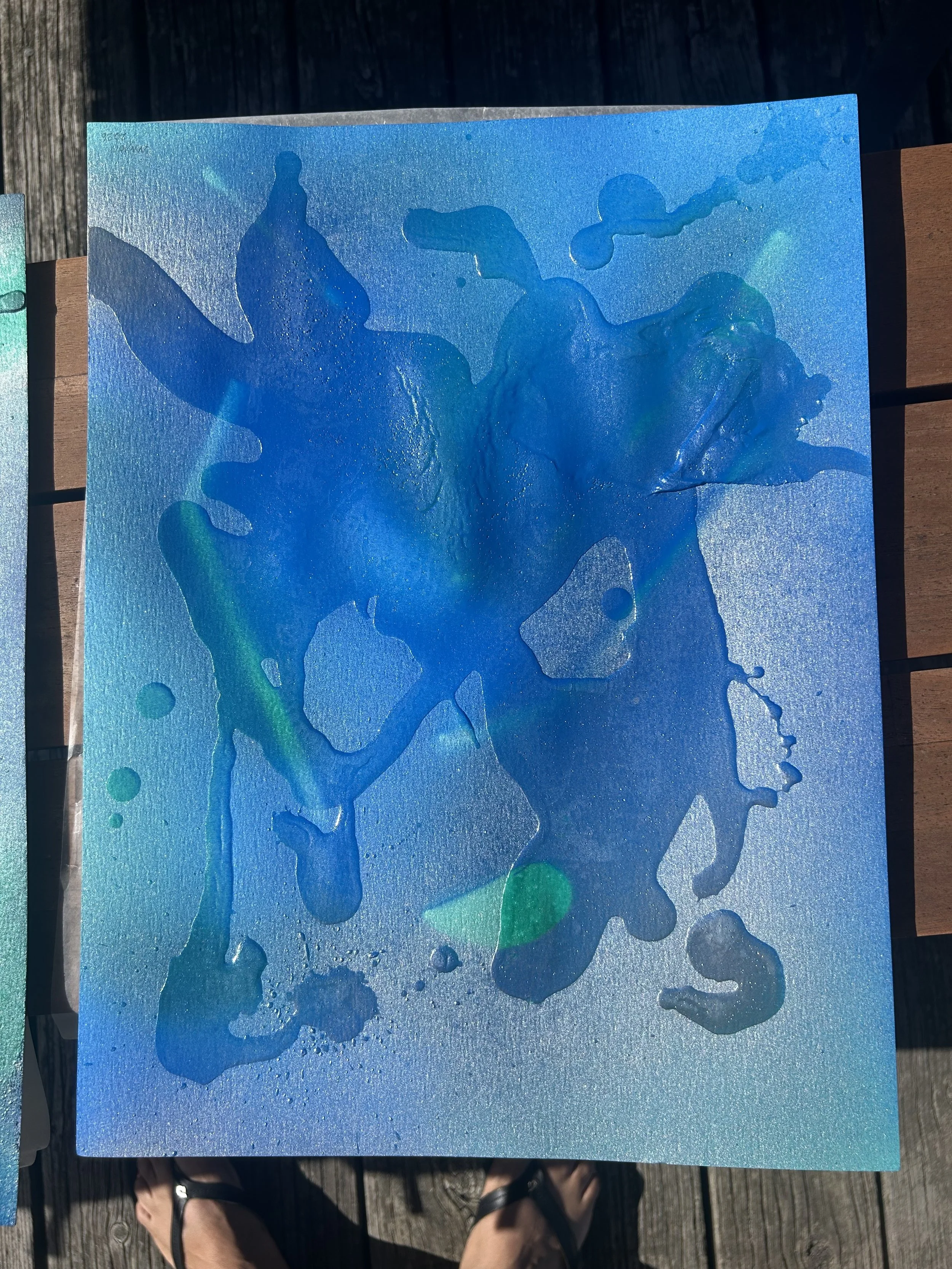 Untitled (The Sun Beneath Painting 4), 2026