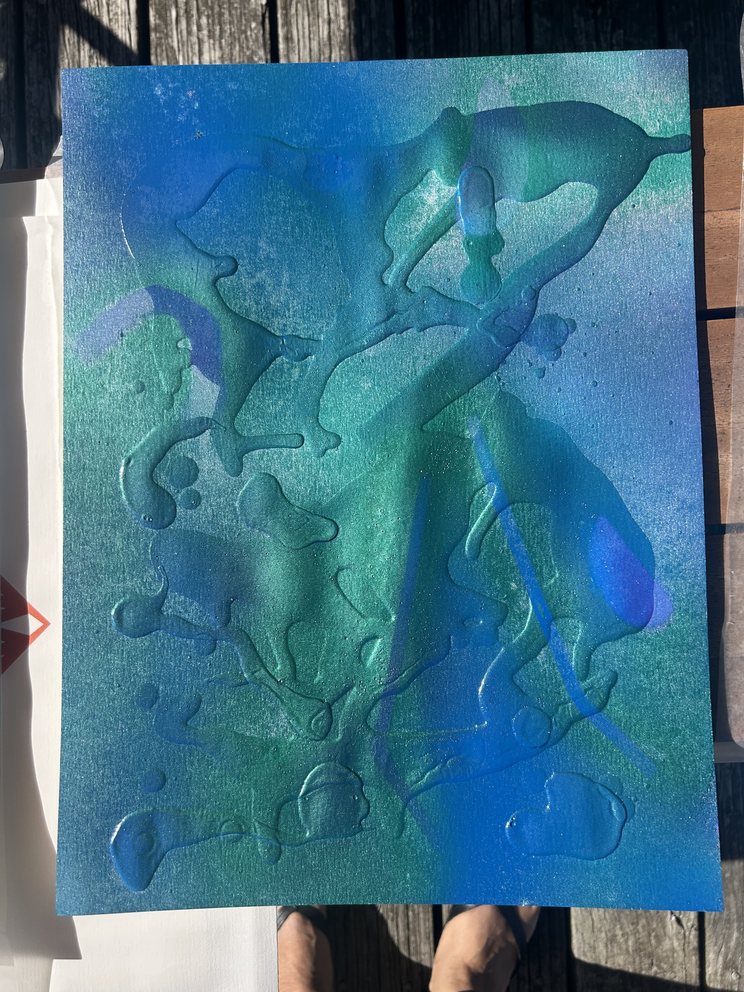 Untitled (The Sun Beneath Painting 3), 2026