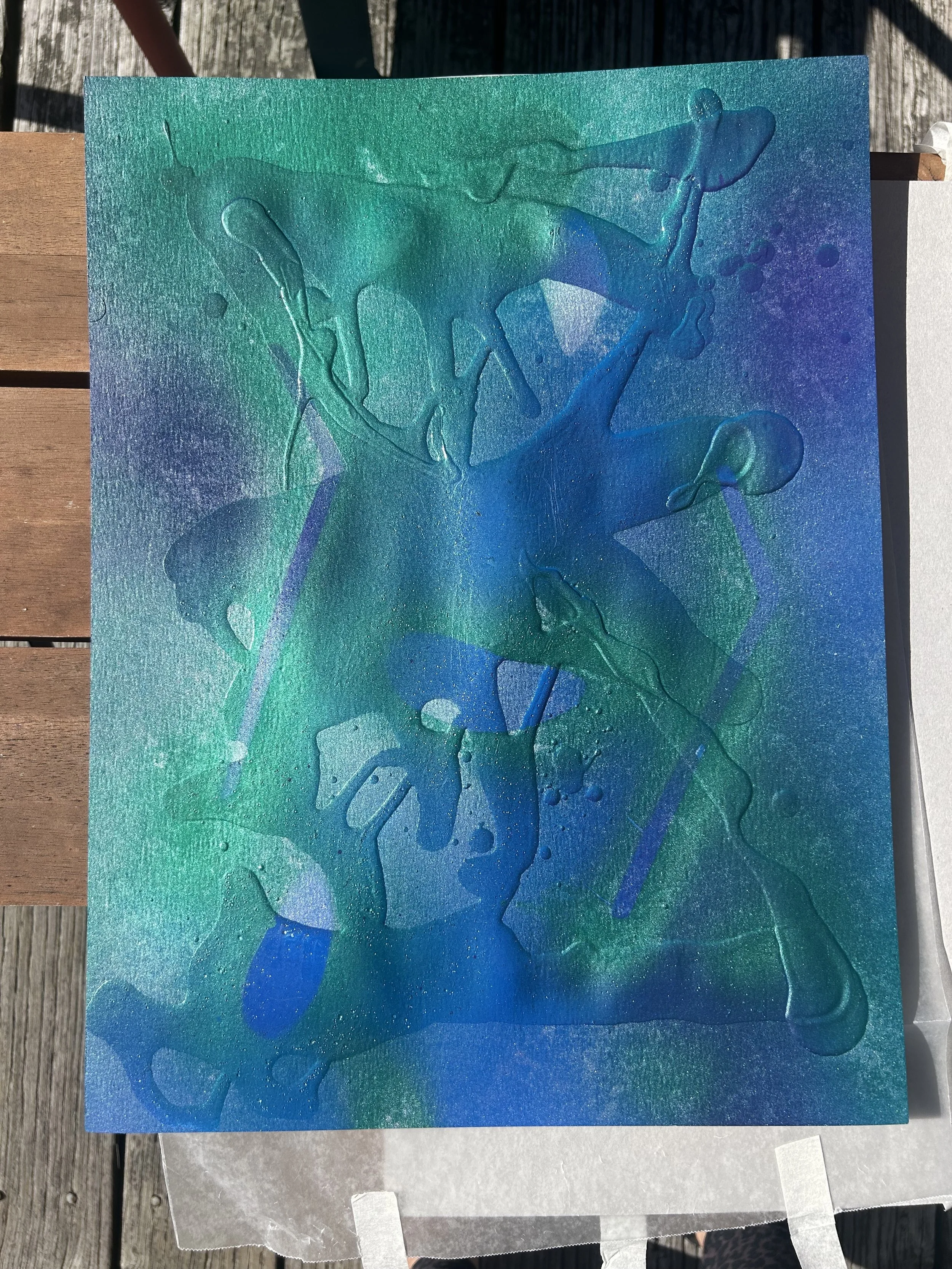 Untitled (The Sun Beneath Painting 1), 2026