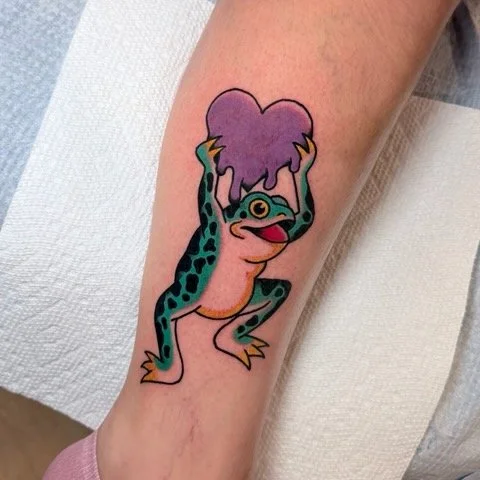 Traditional Frog by Tyler Patchell