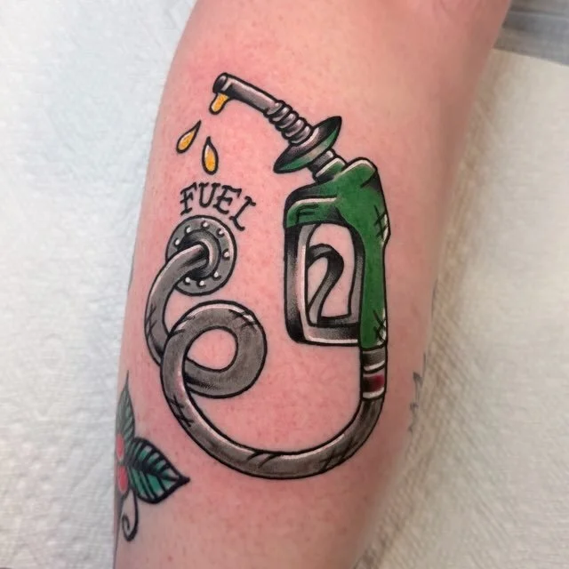 Traditional Gas Pump by Tyler Patchell