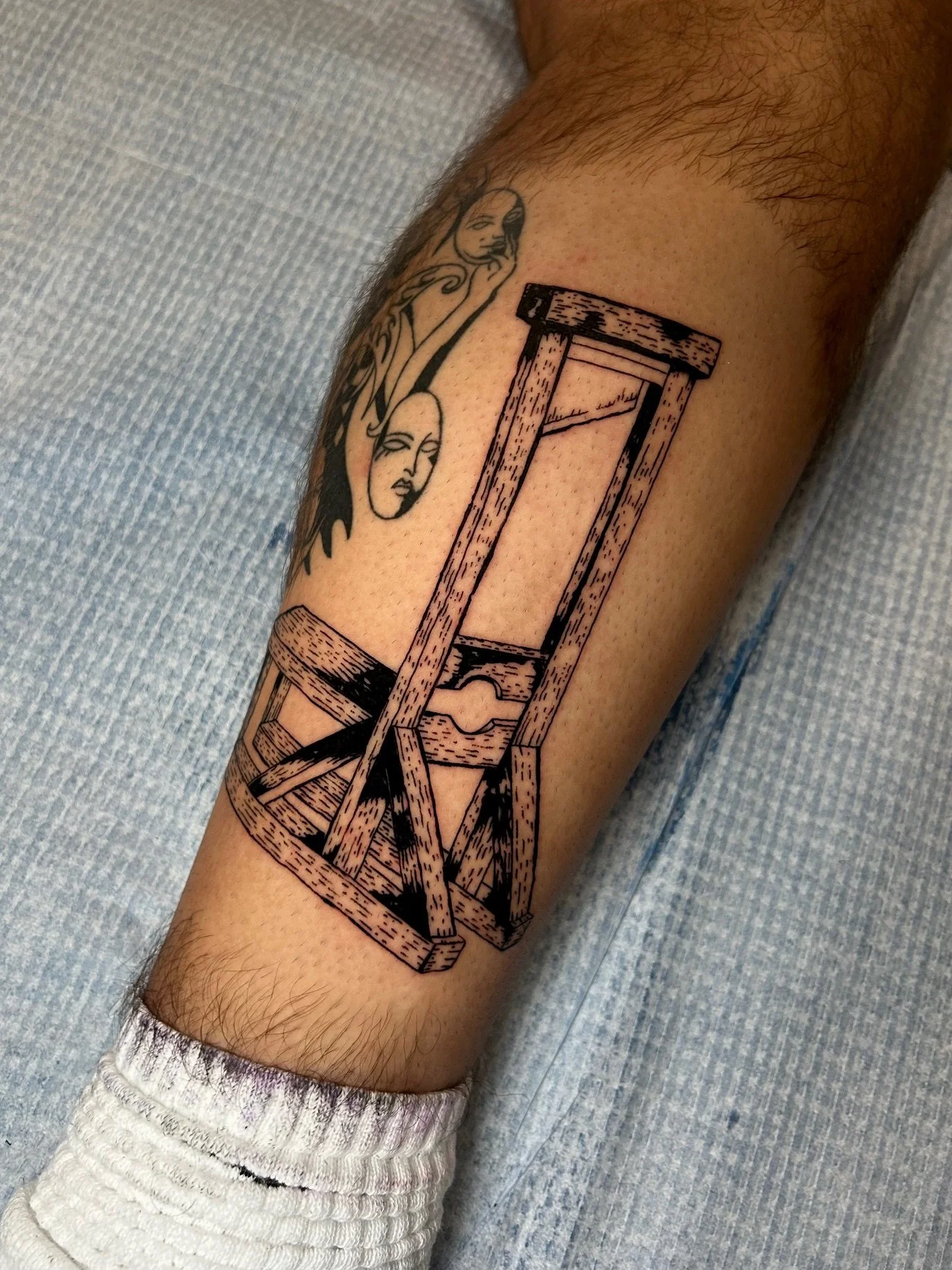 Illustrative Guillotine by Nicole Cosner