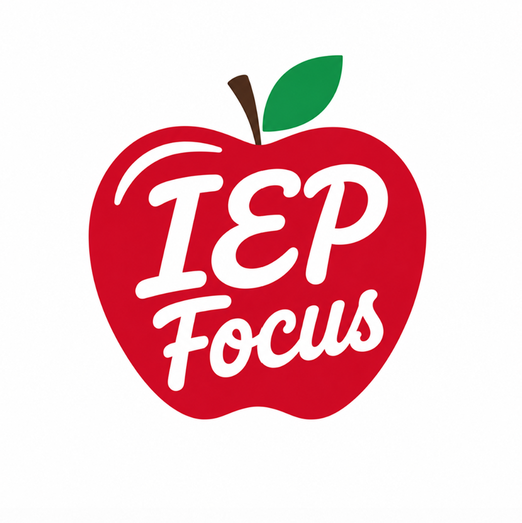 Free IEP Focus Resources