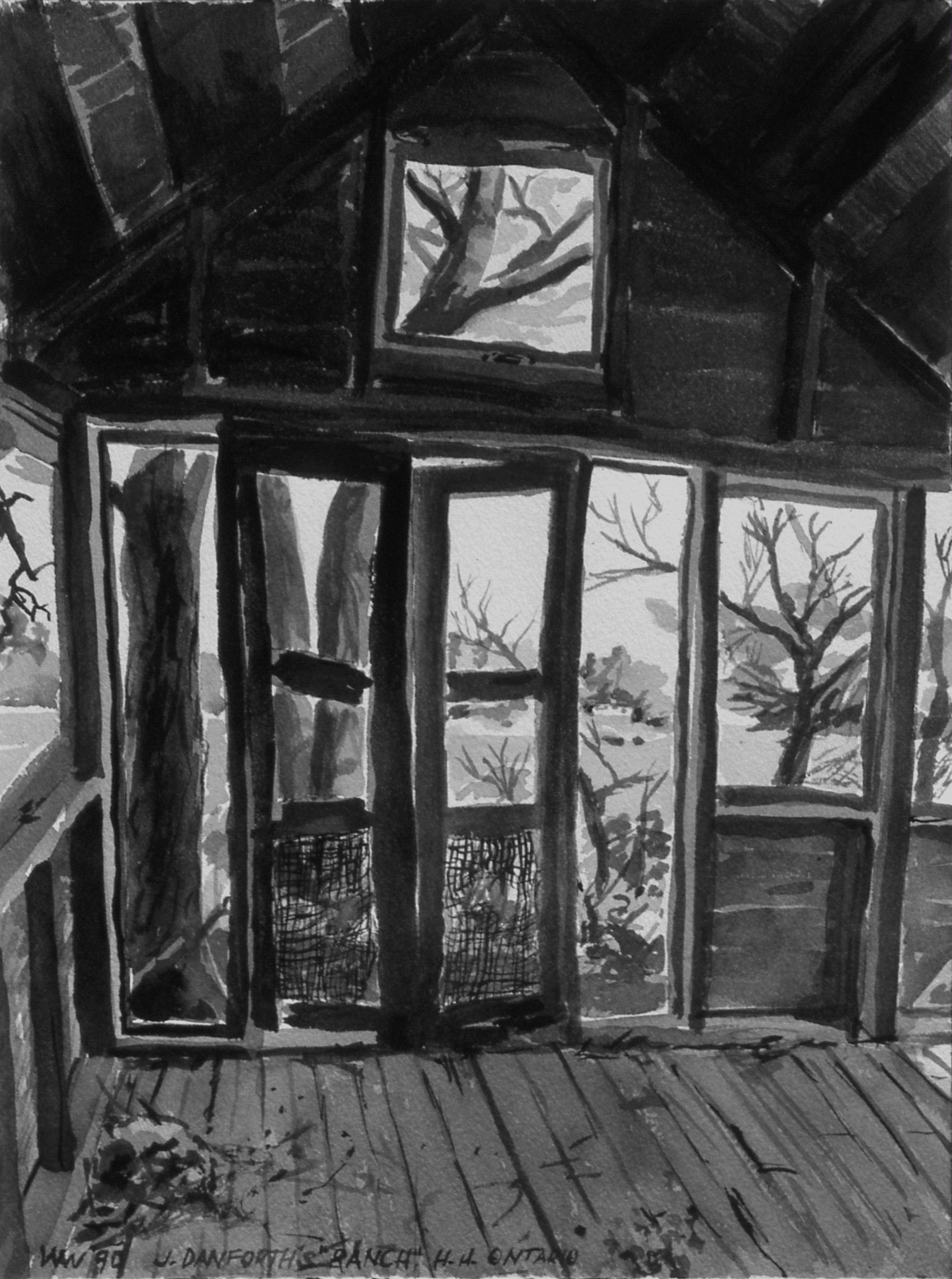 The Old Porch at the Danforth Cottage - SOLD