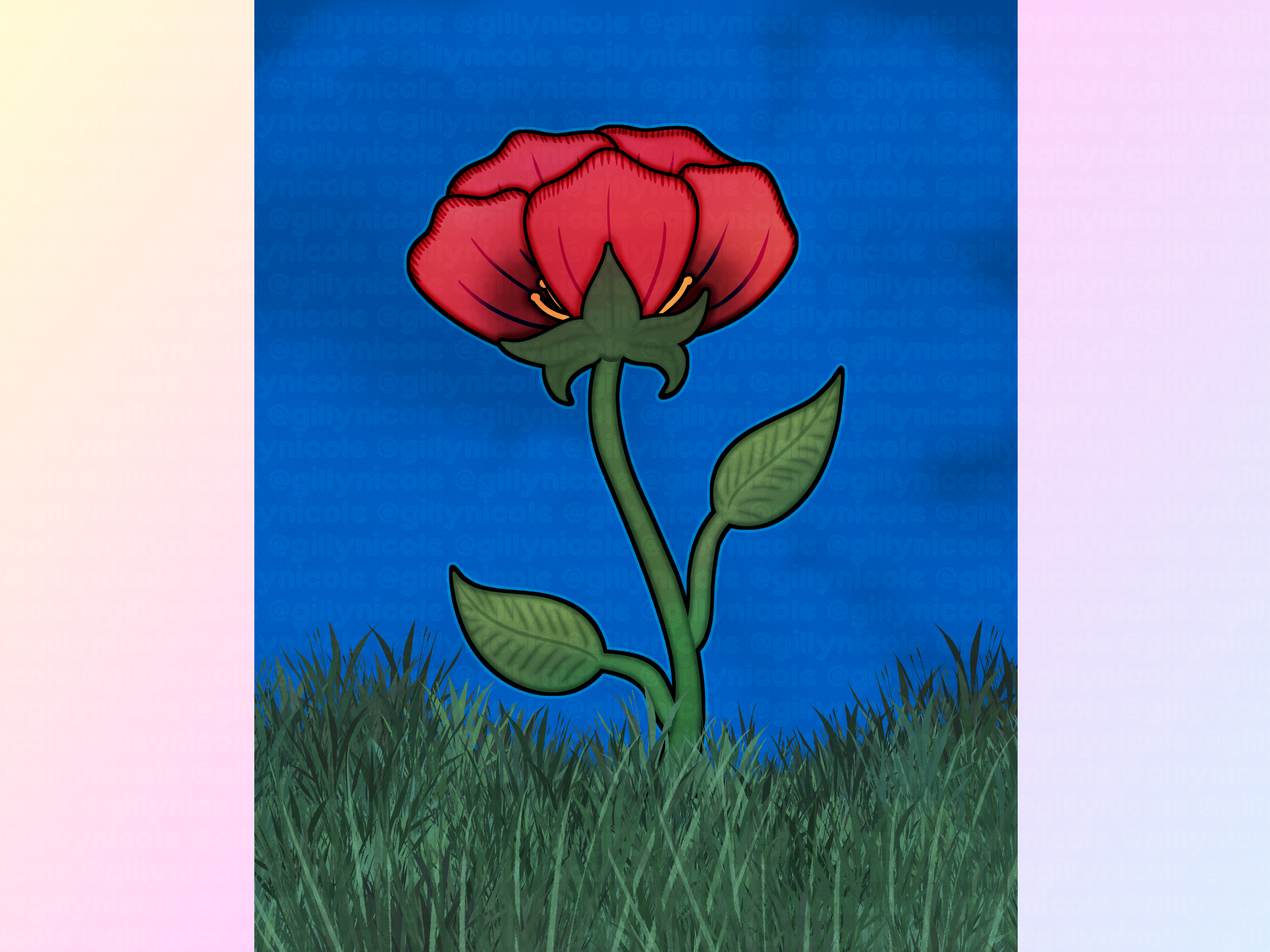 Poppy 5x7 Art Print