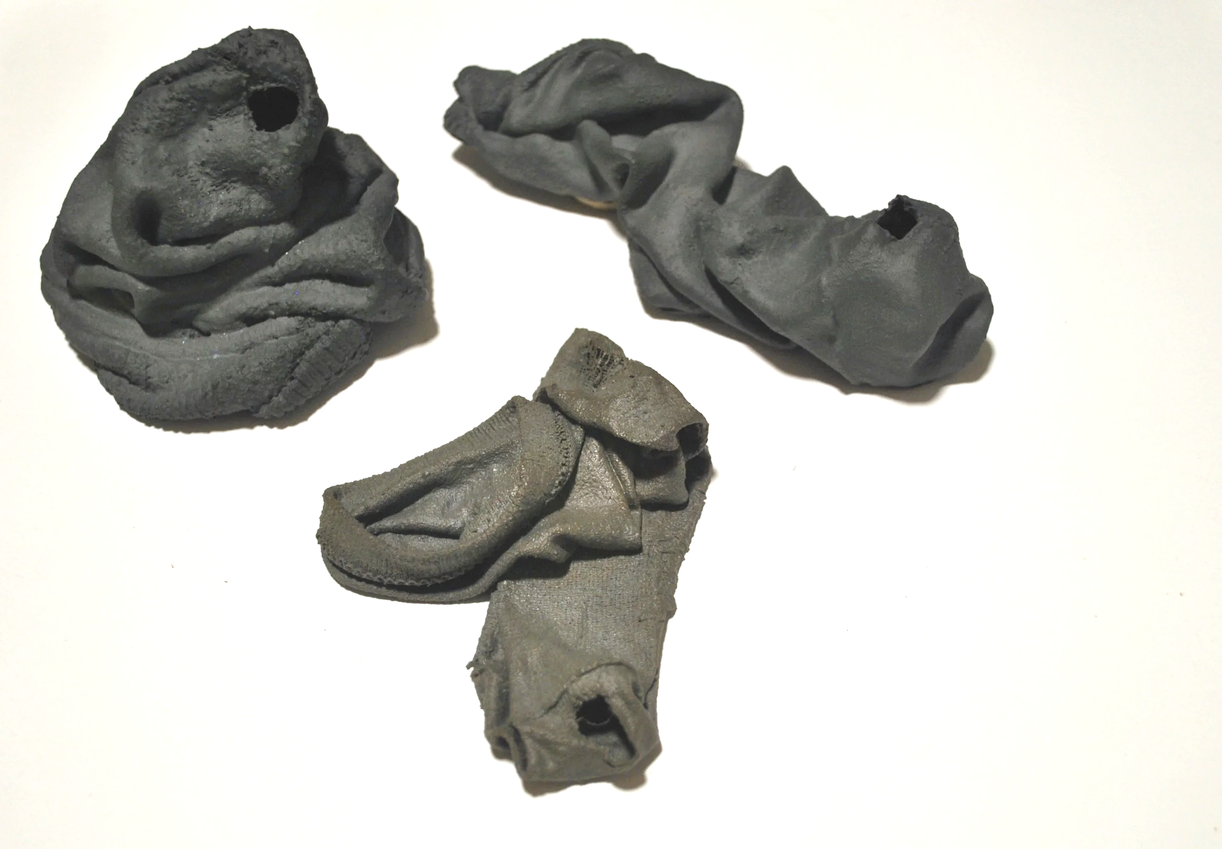 Zara Collins Barely Holding it together 2025 Porcelain, Egyptian paste Photo: Zara Collins