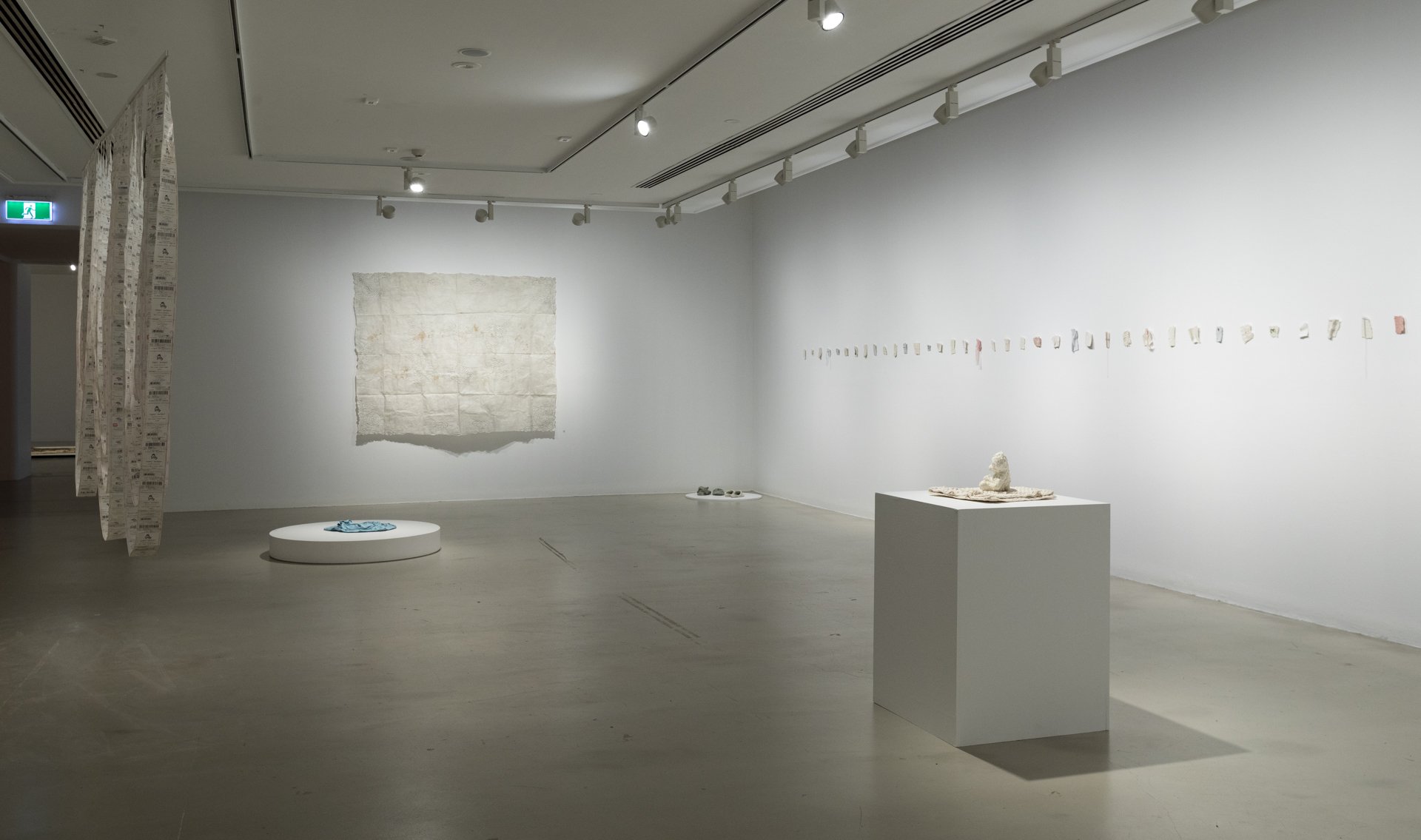 Zara Collins, ‘Only a Memory Away’, installation view, 2026 Friends Annual and Focus exhibition, Campbelltown Arts Centre, 2026. Photo: Silversalt Photography.