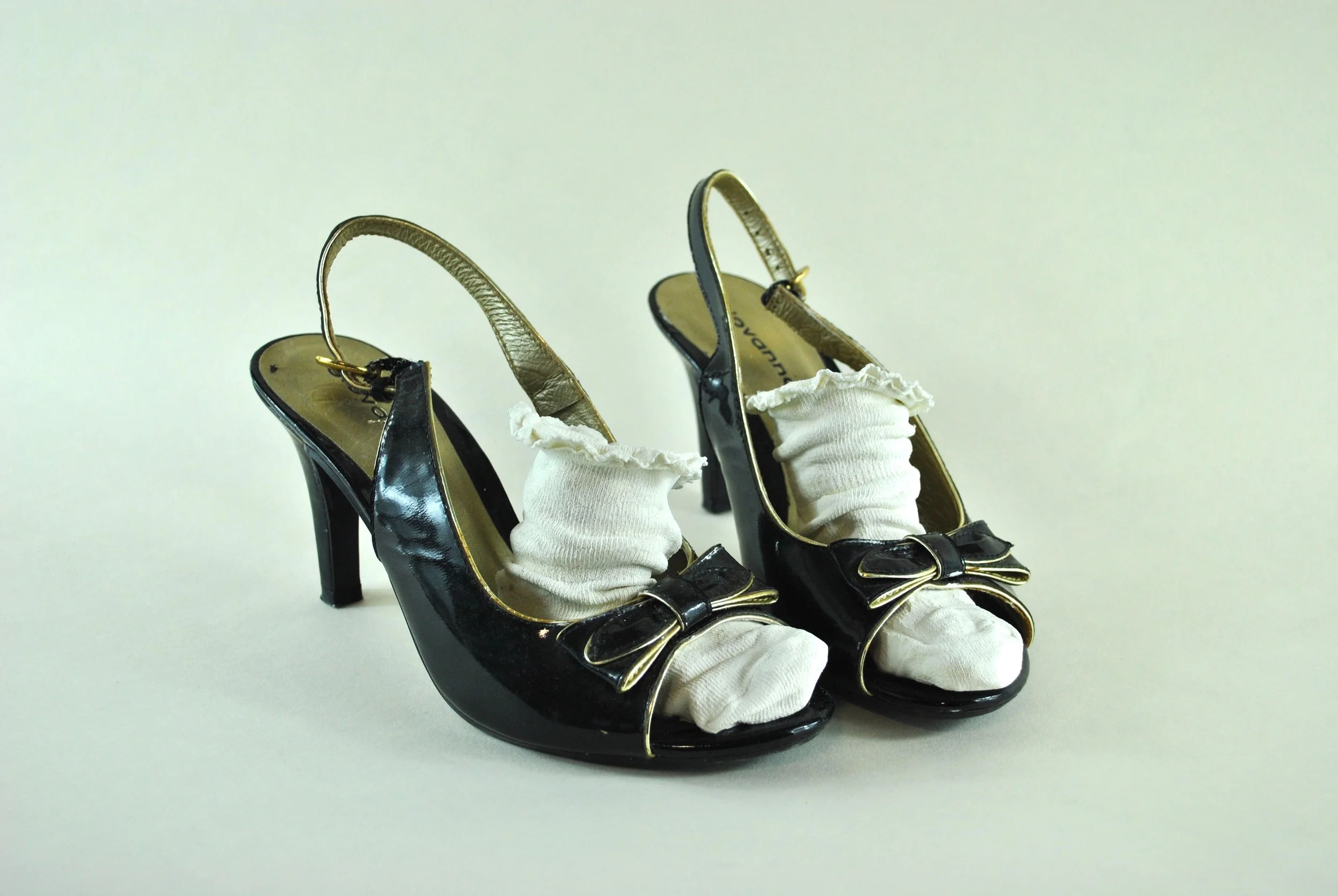 Zara Collins Toddler Toddle 2025 Porcelain, secondhand heels Photo: Zara Collins 