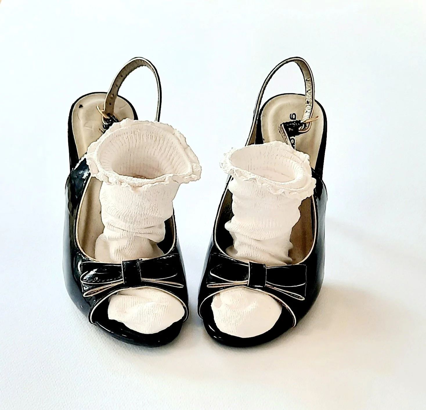 Zara Collins Toddler Toddle 2025 Porcelain, secondhand heels Photo: Zara Collins 