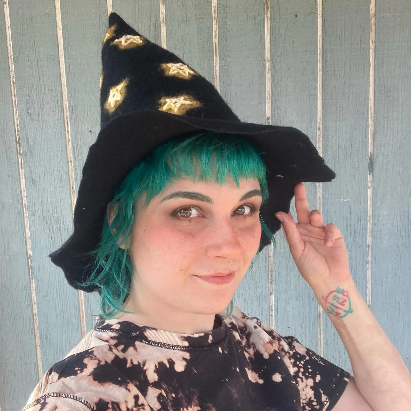 Hijinx Hattery Witch Star Wool Hat