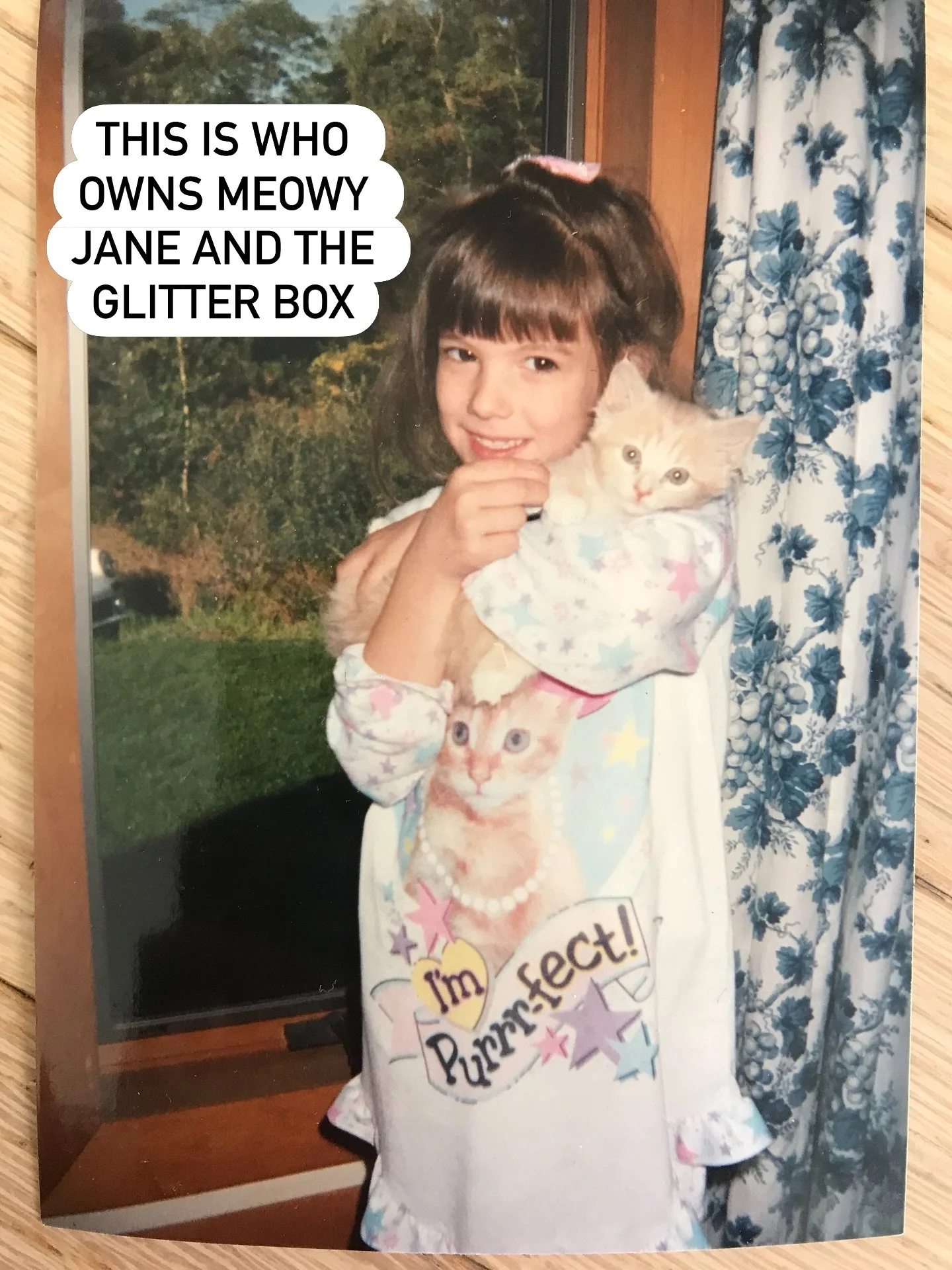 Meet the Meowy Jane and Glitter Box staff 🐱✨📸