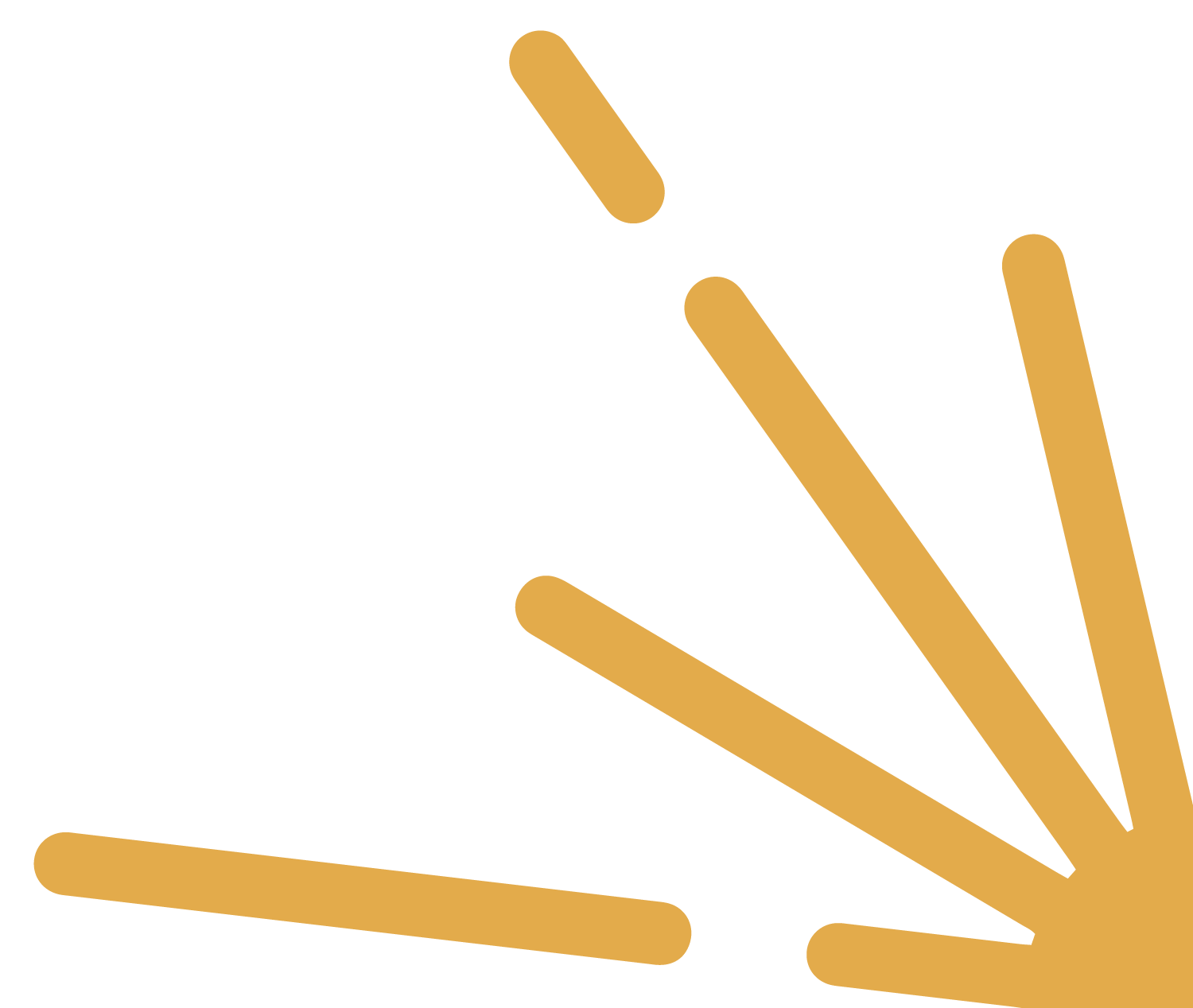 Illustration of two hands, one orange and one beige, reaching towards each other with open palms.
